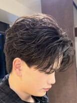 フィフス トウキョウ (fifth TOKYO) 渋谷フェザーパーマメンズマッシュショートセンターパートウルフ