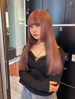 インク サカエ(inq sakae)&nbsp;ケアブリーチ/トリプルカラー/ピンクベージュ