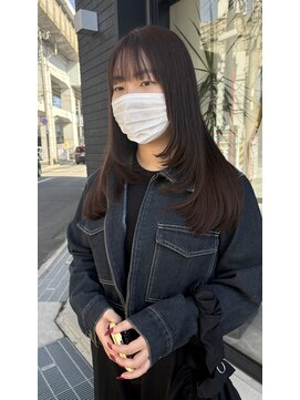 レシピ ラ クレア(recipe la couleur) 顔周りlayer cut*