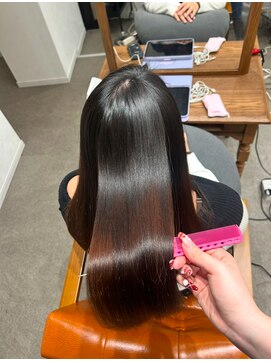 【髪質改善縮毛矯正】ツヤサラ美髪