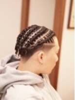 バーバーショップ ダリー(BARBERSHOP DALIE)&nbsp;デザインバレルツイスト×テーパーフェード