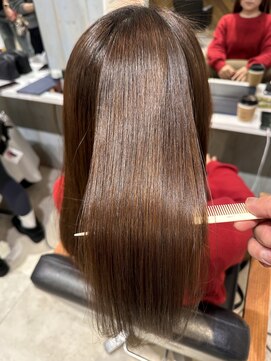 フリーラ 横浜(freera) 髪質改善サラサラプレミアム大人ガーリー韓国ロングAライン横浜