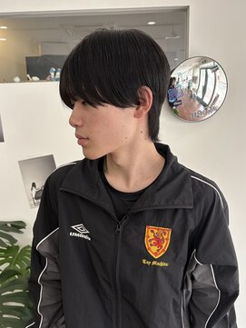 アロハナ 津店(ALOHANA) シースルー/ラウンドマッシュ/毛流れ/ウルフ/メンズヘア