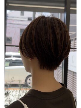 サンド 大阪梅田(sand) @cho_no.asato_sand ショート/オリーブベージュ