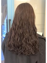 シアン 栄店(CYAN.)&nbsp;栄でかける半年持つもこもこロングウェーブパーマ♪【パーマ】