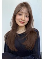 ガーデントウキョウ(GARDEN Tokyo)&nbsp;小顔見せ×透け前髪の大人レイヤーくびれロング