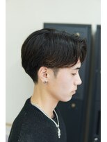 ブリードトウキョウ 亀戸店(BRYD TOKYO) 刈り上げフェードセンターパートニュアンスパーマ曲がる縮毛矯正