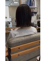 アンサ 城陽寺田店(ANSA)&nbsp;ライン感で魅せる＊大人可愛い髪質改善タッセルボブ