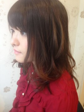 クロ ヘアー(CURRO HAIR) フェミニンカール☆ツヤカラー
