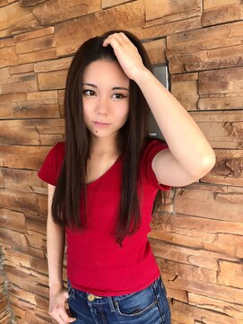 あるじゃんすー さいたま店 毛先重ためロング♪#エクステ#さいたま