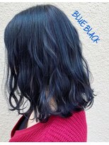 リコモ(Likkle More) ブルーブラック 担当櫻井【十条 美容室 リコモ】