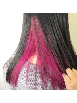 テクライズ 豊橋店(TECHRISE) ダークグレー×ビビット蛍光ピンク