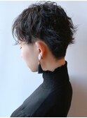 【morio成増】大人ショート　黒髪　刈り上げ　α