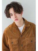 アリエッタ アザブ(ARIETTA AZABU)&nbsp;[aRiettaAZABU]長めニュアンスパーマ センターパート 韓国ヘア