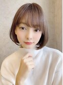 【TheC涼】大人かわいいナチュラルボブ☆