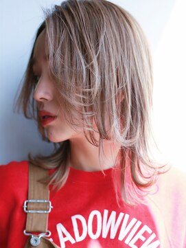 マイティ バイ エイチ(mighty by H) ミントアッシュ×ボブウルフ×ミルクベージュ