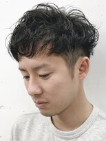 バイフィフス 原宿/表参道(by fifth)&nbsp;キムタク風/マッシュ/スパイラルパーマ/ツーブロック/黒髪○