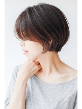 マッシュアンドマッシュアヴェダ ららぽーと福岡店(mash&mash AVEDA) 30代40代50代前下がりショートボブ福岡博多