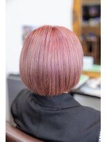 ヘアーメイク ダンス(hair make DANCE)&nbsp;人気のピンクベージュ♪ブリーチカラー