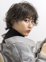 エミュ 表参道 青山(emu)&nbsp;【emu井上信洋】強めルーズパーマウルフ[ペールベージュ/外ハネ]