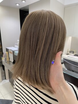 エムタニグチミュー(MTANIGUCHI Mieux) ケアブリーチ/ミルクティーベージュ/