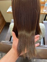 スープレックス ヘアーデザイン(SOUPREX HAIR DESIGN)&nbsp;大人女性の艶々セミロング　20代 30代 40代 50代 岡山市北区