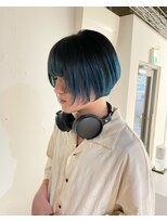 シアー(siar)&nbsp;メンズボブ　グラデーションカラー