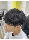 波巻きスパイラルパーマツイストスパイラルパーママッシュ2
