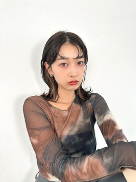 ラフィス ヘアー ティーダ 沖縄店(La fith hair tida) 【La fith】ニュアンスヘア×イヤリングカラー
