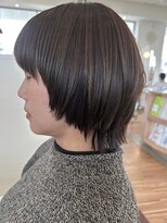 イーストハムアネーロ(EAST HAM anello) デザインカット/イルミナカラー/ブラウン