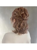 【大分市内・セットサロン】ミディアムヘア