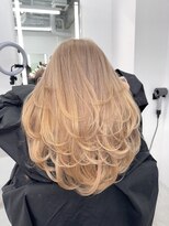 エゴ 池袋(EGO) ベージュカラー/ミルクティーベージュ/レイヤーカット/