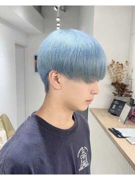 メンズペレ 渋谷(MEN'S PELE) ニュアンスパーマ/韓国マッシュ/スパイキーショート/渋谷
