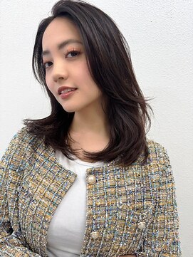 ディフィーノ 赤坂(DIFINO) 大人の上品レイヤー×艶感ストレート