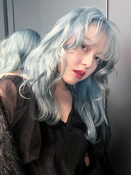 アルバム 渋谷パルコ(ALBUM) ミディアムボブ顔周りレイヤー韓国ヘアおくれ毛_F0631