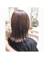 レガーメ(hair make Legame.)&nbsp;レイヤーカットでお顔の印象をスッキリしたスタイルをご提供！