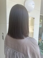 ジェムバイアルテフィーチェ(gem by artefice)&nbsp;ミディアムボブ×マロンベージュ