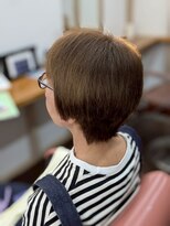 ナンバーエイト(number eight)&nbsp;40代50代60代ミセスヘア＊マッシュショート立体感白髪染め