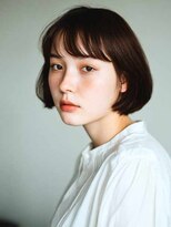 シェル 立川(shell) くびレイヤーエモージュグレージュカラーくびれショート【立川】