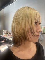 ビーストバイブランカ 刈谷三河安城(BEEst by BLANCA)&nbsp;ホワイトブロンドのエンドカラー