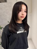 ムーン バイ ケンジ(moon by KENJE)&nbsp;【asuna】韓国風顔周りレイヤー/髪質改善トリートメント