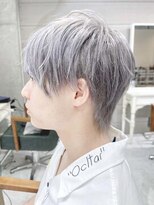 デイズ(days)&nbsp;シルバーカラーツーブロックマッシュショート  ウルフハイライト