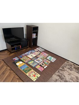キッズスペースあり◎お子様連れでも気兼ねなく通える☆ママの“キレイ”を応援するサロンです♪