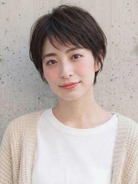 ココアブラウン×ショート