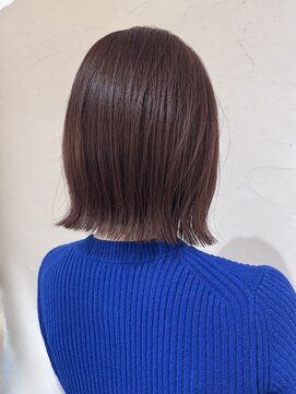 エルモ(ELMO.) <ELMO. 兒玉>外ハネボブ/アンバーピンクブラウン