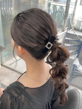 フォレストミラー(Forest Mirror) 編みおろしポニー