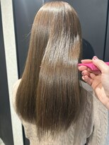 クロノ(QHRONO)&nbsp;【髪質改善】明るめカラー&ケラチントリートメント