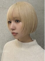 ナループロア ルームー(Nalu pu loa ROOMOO)&nbsp;顔周りレイヤーがポイントになって可愛い/ミニボブ/ボブレイヤー