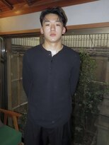 テラス バイ イオエ 京都烏丸御池店(Terrace. by ioe)&nbsp;メンズ/テーパーフェード/オールバックスタイル