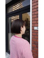 エヴリィ(every) 髪質改改善ミニボブオレンジブラウン【大阪/梅田/中津】